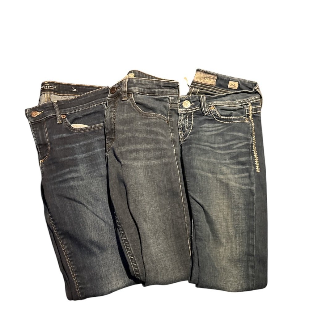 BKE and Lucky Brand Women's Dark Wash Skinny Jeans